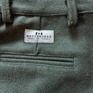 Muttonhead heavy wool pants 30" x 31"